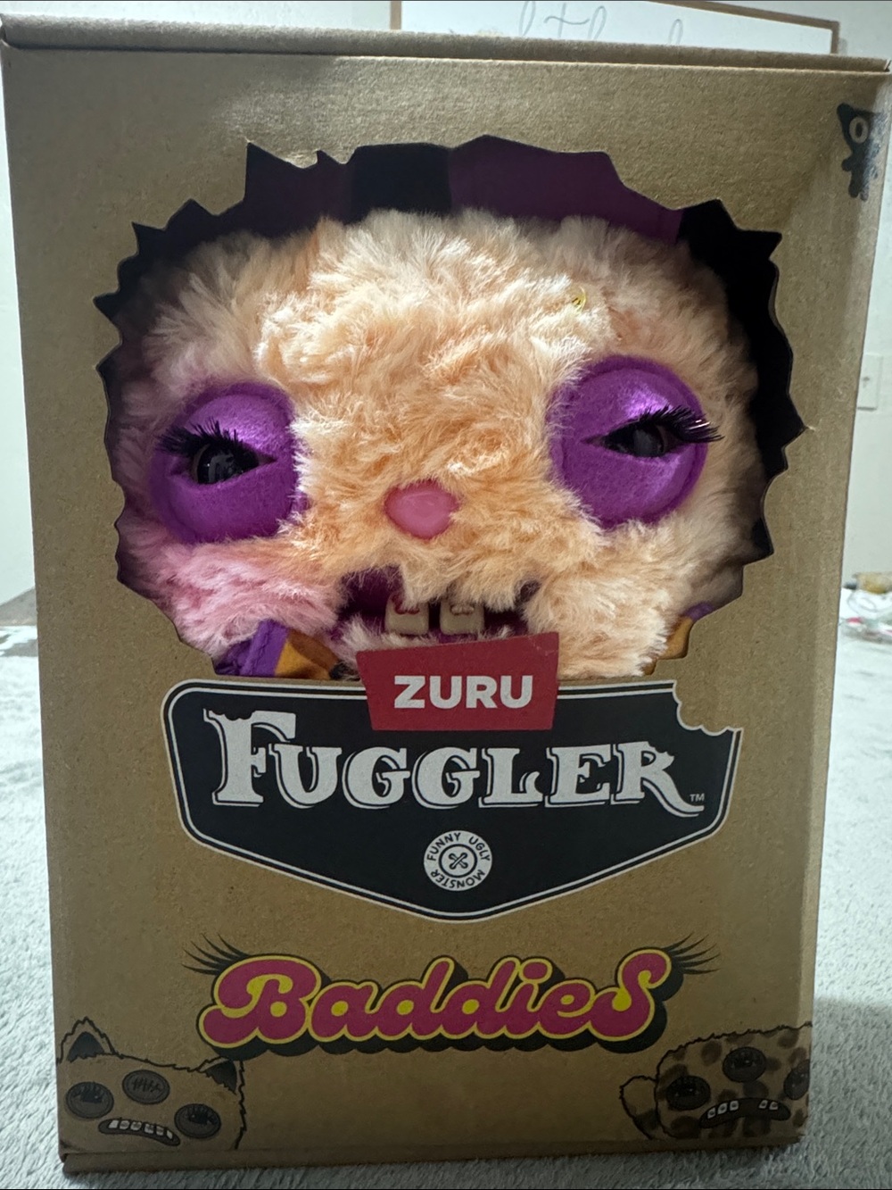 ZURU Fuggler Baddies Plush Kids Costume Accessory - Pink and Purple